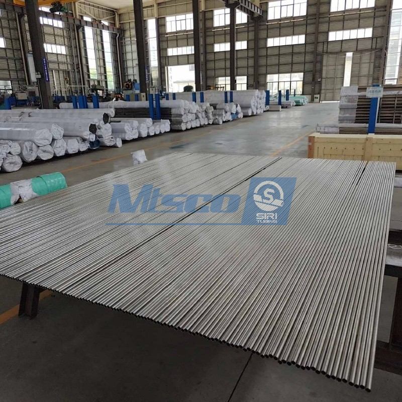 S32750 Дуплексный стальной теплообменник, прямая трубка, 3/4 дюйма, отожженный раствор