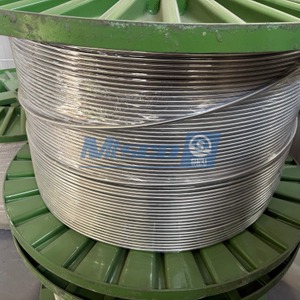 Геотермальная гибкая труба из яркого отожженного сплава 625 ASTM B704