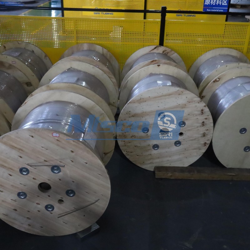UNS 32205 31803 Тепловая катушка с высокопрочной трубкой ASTM A789