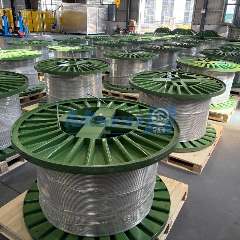 ASTM A269 Геотермальная гибкая труба из аустенитной стали 316L 3/8 дюйма 