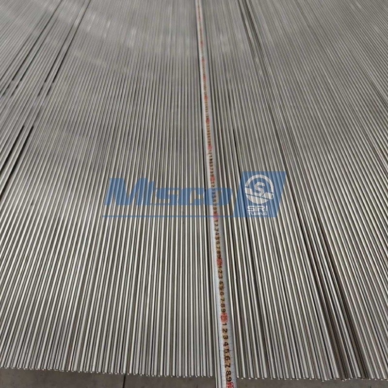 Сертифицированный ISO прямой трубы теплообменника из сварной трубки из никелевого сплава 825