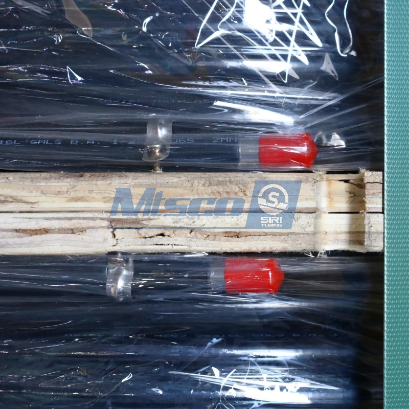 Трубка с сердечником ASTM A269 316Ti Muti с инкапсуляцией Santoprene TPV