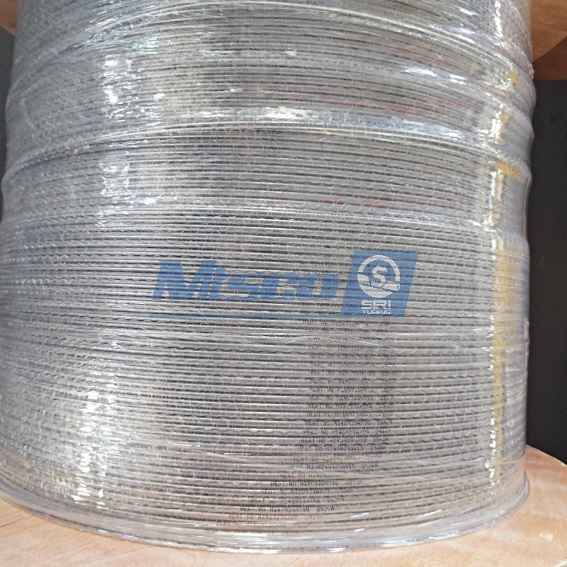 ASTM A269 TP316L Сварные колтюбинговые трубы для линий управления нефтью и газом