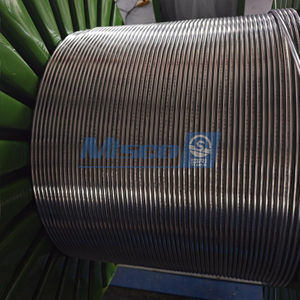 ASTM A249 TP304 Сварная капиллярная трубка, отожженная до блеска для теплообменника