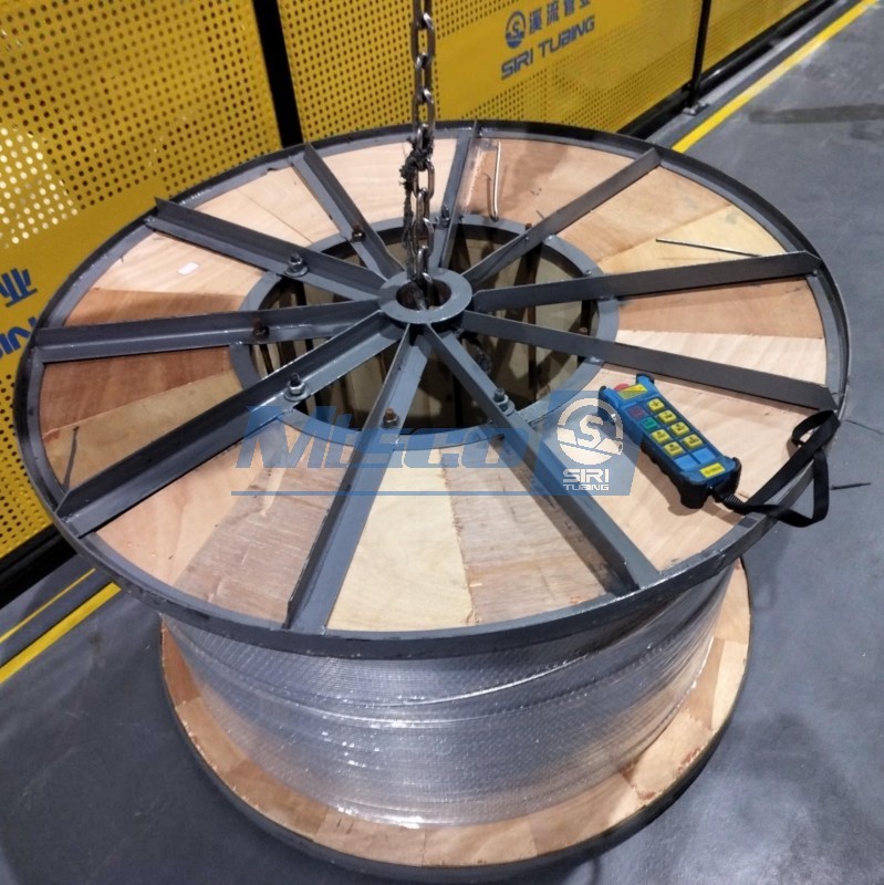 ASTM A269 Геотермальная гибкая труба из аустенитной стали 316L 3/8 дюйма 