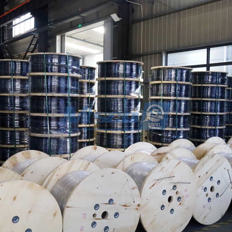 TP316 Плоский комплект линии управления с лазерной сваркой и капсулой из Rilsan PA 11