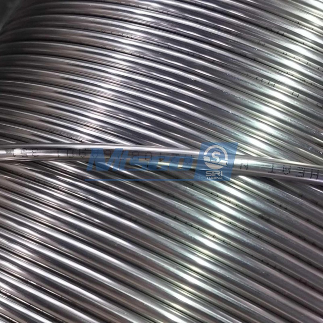 ASTM A789 Супердуплексная сталь S32750 Сварная спиральная трубка Лазерная сварка