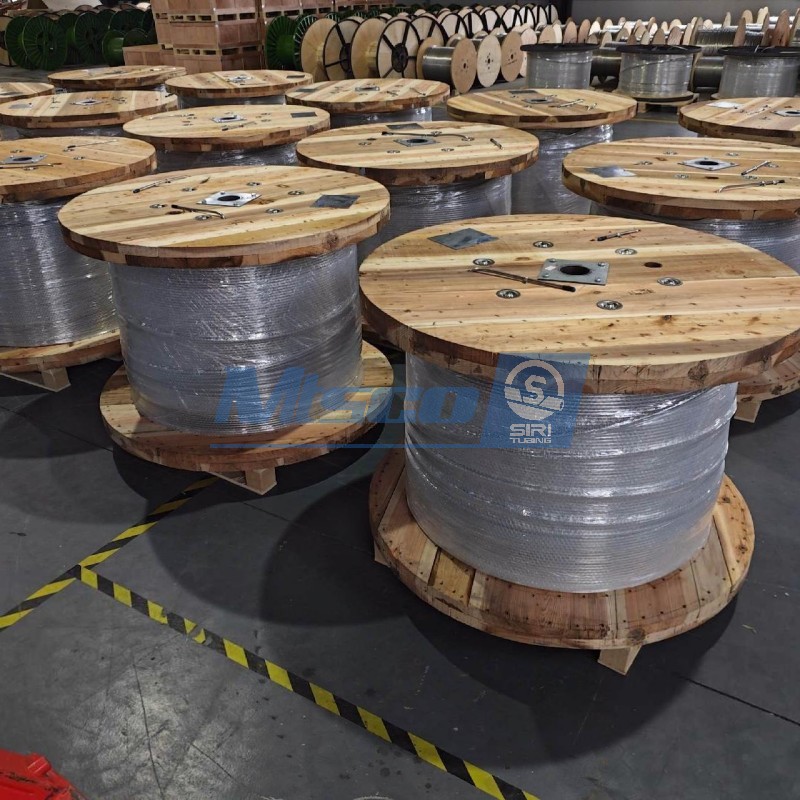 ASTM A269 304 304L Тепловая змеевиковая трубка для контрольно-измерительных приборов и трубопроводов для жидкости